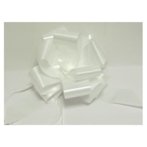 Gran fiocco 31 mm bianco