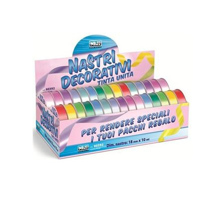 Nastrino 18mmx10mt tinte tenui