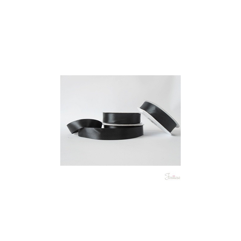 Nastrino in raso 40mmx50mt nero
