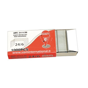 Punti 24/6 1000pz 2-30fg