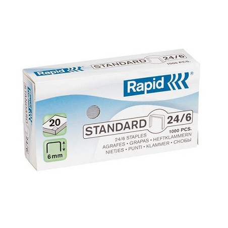 Punti Rapid 126 24/6 1000pz