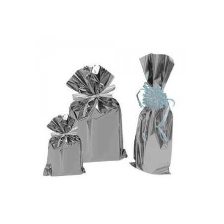 Sacchetti Metal Argento 35x50 50pz