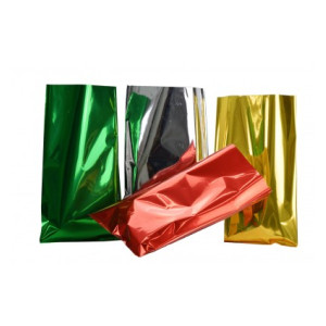 Sacchetti Metal assortiti 4 colori 15x25 100pz