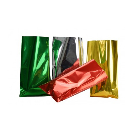 Sacchetti Metal assortiti 4 colori 20x35 100pz