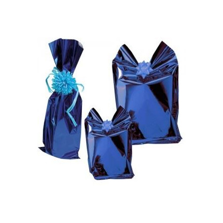 Sacchetti Metal blu 20x35 50pz