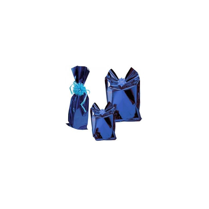 Sacchetti Metal Blu 25x40