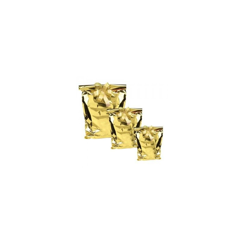 Sacchetti Metal Oro 35x50