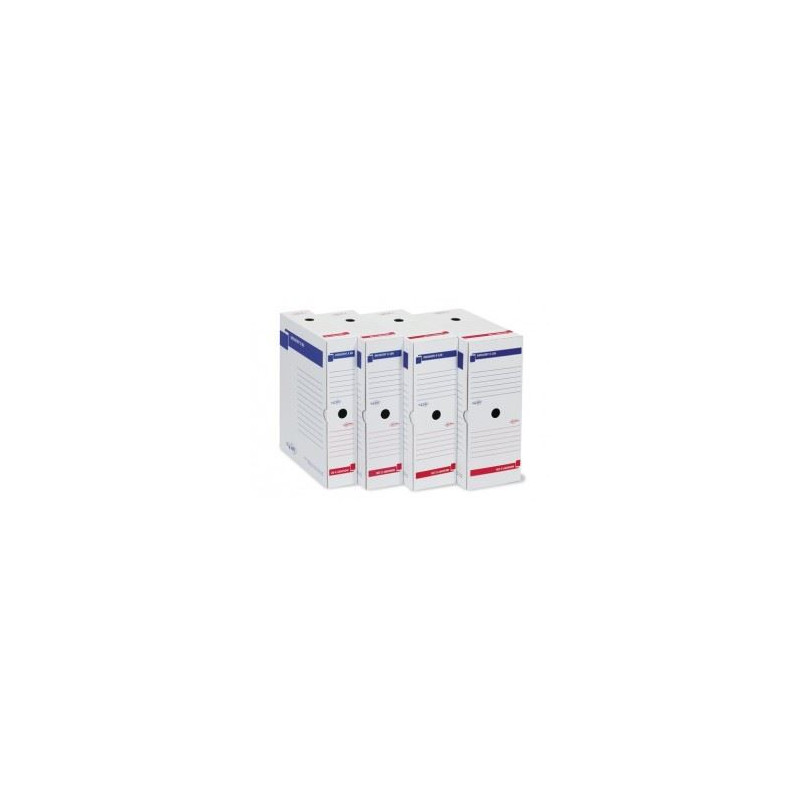 Scatola archivio Memory XL A3 - 30x42 cm - dorso 8 cm - bianco - Sei Rota