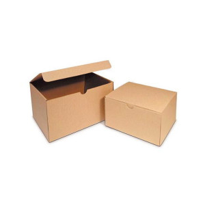 Scatola avana cm 32 x 25 x 8 spedizione / imballaggio