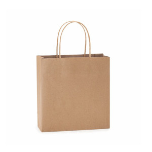 Shopper in carta naturale avana 46x16x49