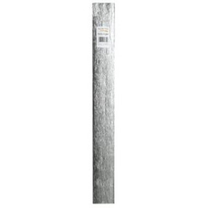 Carta crespa metallizzata argento 40gr 50x150