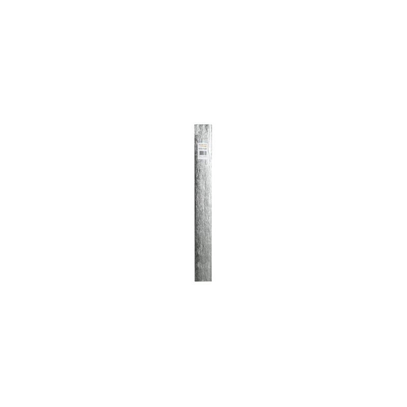 Carta crespa metallizzata argento 40gr 50x150
