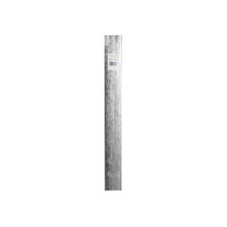 Carta crespa metallizzata argento 40gr 50x150