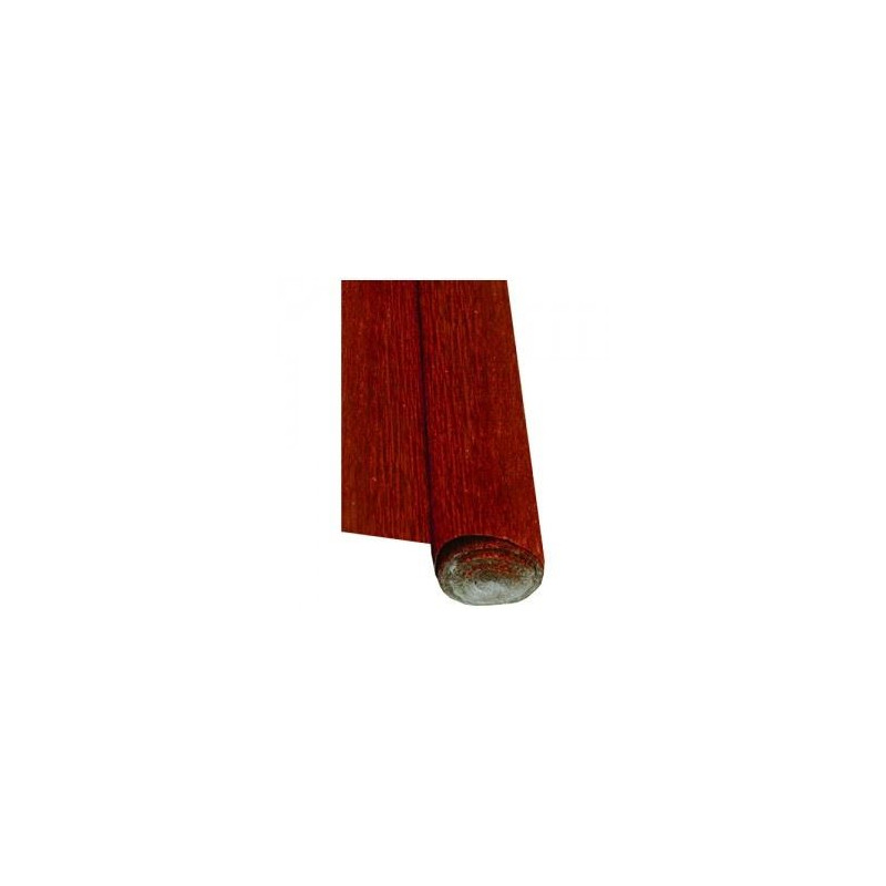 Carta crespa metallizzata rossa 50x150