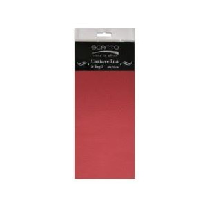 Carta velina Bordeaux 5pz