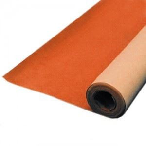 Carta velluto semplice arancio 5mtx70cm