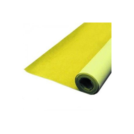 Carta velluto semplice giallo 5mt
