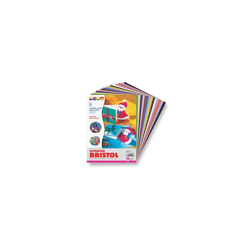 Cartoncini 25x35 10fg assortiti