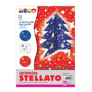 Cartoncino 5070 fantasia stelle