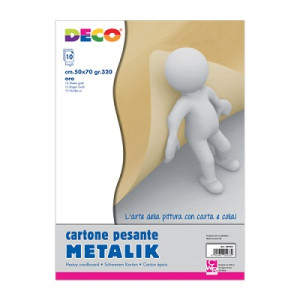 Cartoncino 5070 Oro metallizzato 320gr