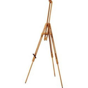 Cavalletto in legno per dipingere 3 PIEDI DA TERRA