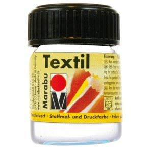 Colori Marabu per tessuto albicocca da 15ml