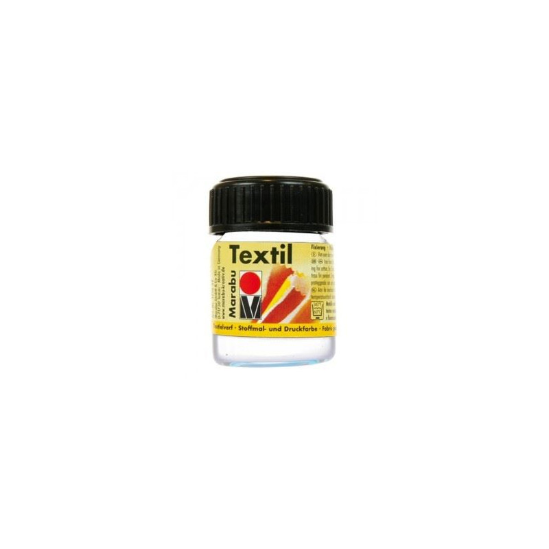 Colori Marabu per tessuto bianco da 15ml