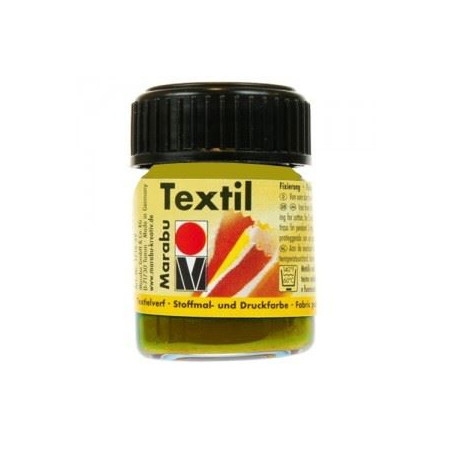Colori Marabu per tessuto oro da 15ml