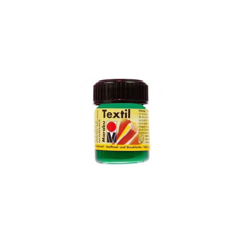 Colori Marabu per tessuto verde chiaro da 15ml