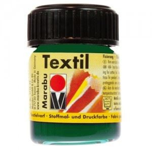 Colori Marabu per tessuto verde da 15ml
