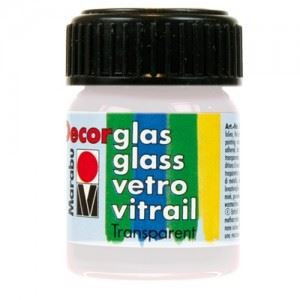 Colori Marabu per vetro trasparente da 15ml