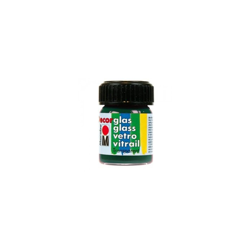 Colori Marabu per vetro verde reseda da 15ml