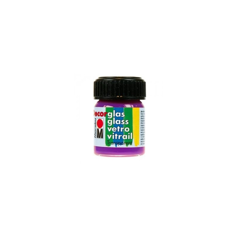 Colori Marabu per vetro viola da 15ml