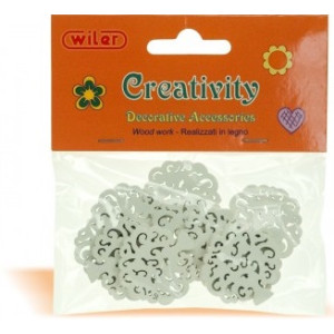 Decorazioni Accessori creativity in legno albero della vita 10pz