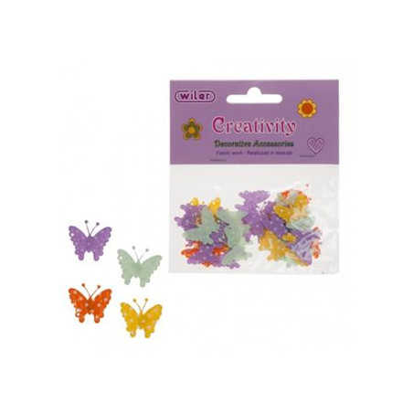 Decorazioni Accessori creativity in tessuto Farfalle