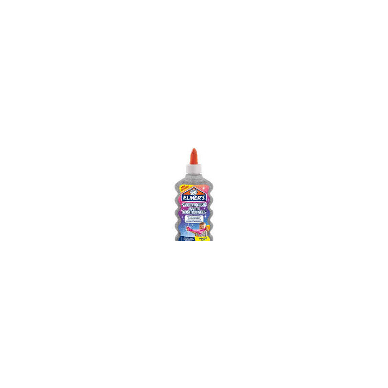 Elmers colla glitter argento 177ml