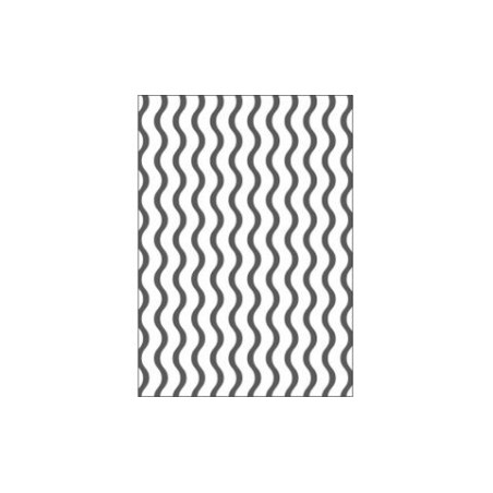 Embossing effetto rilievo 2d onde