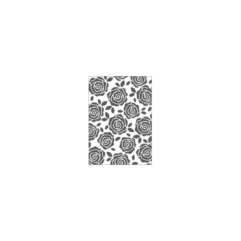Embossing effetto rilievo 2d rose