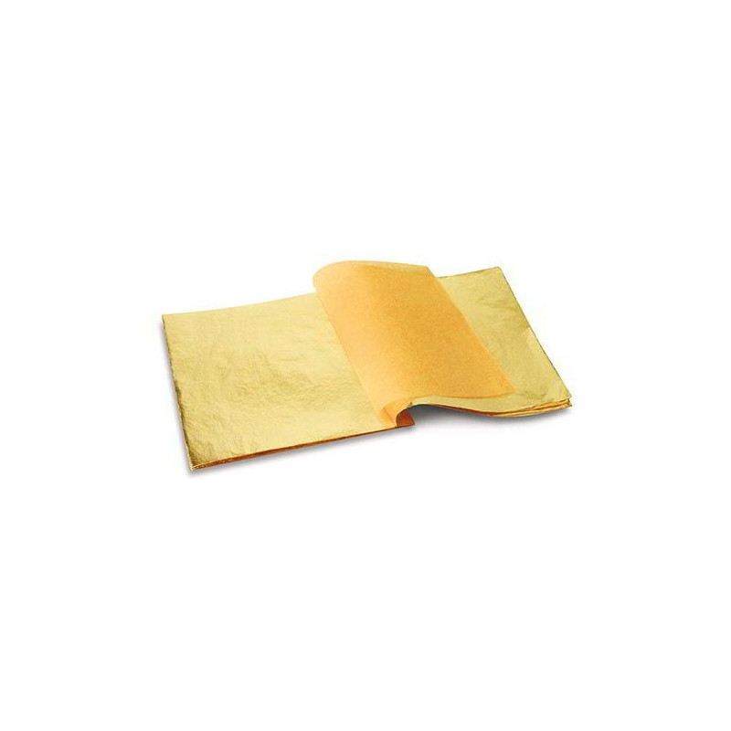 Fogli per doratura Oro 25fg cm14x14