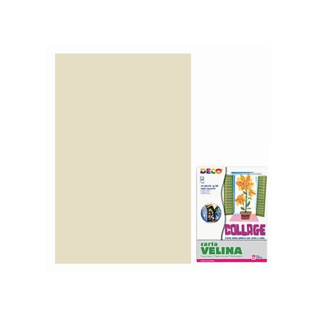 Foglio di CARTA VELINA Avorio 50x70
