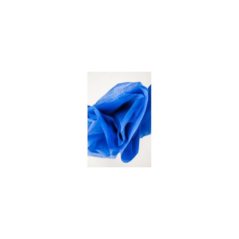 Foglio di CARTA VELINA blu 50x70