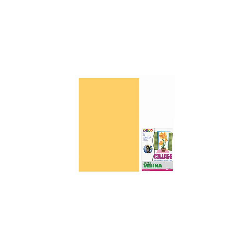 Foglio di CARTA VELINA giallo girasole 50x70