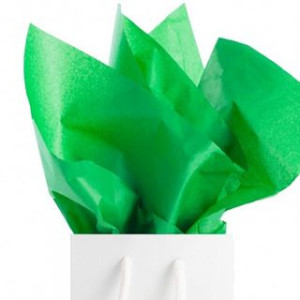 Foglio di CARTA VELINA verde 50x70