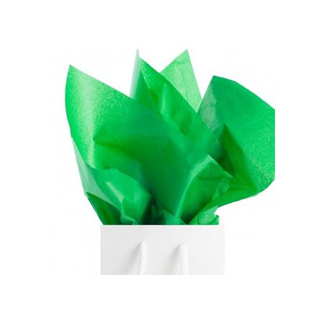 Foglio di CARTA VELINA verde 50x70