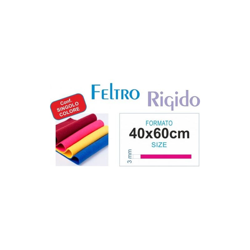 Foglio di feltro 40x60cm 3mm viola
