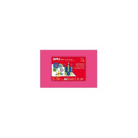 Foglio di Gomma eva 40x60 rosa