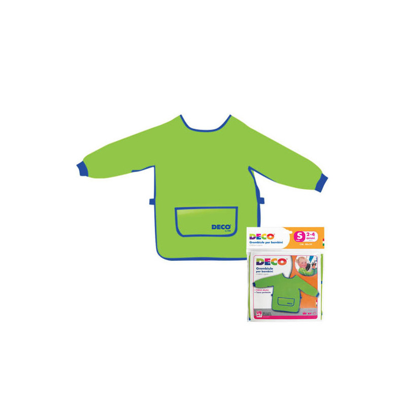 Grembiule per pittura con maniche 4-6 anni CWR