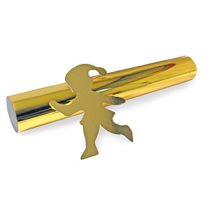 Lamina Plasticromo 2MTX55CM 20/100 ORO /ARGENTO