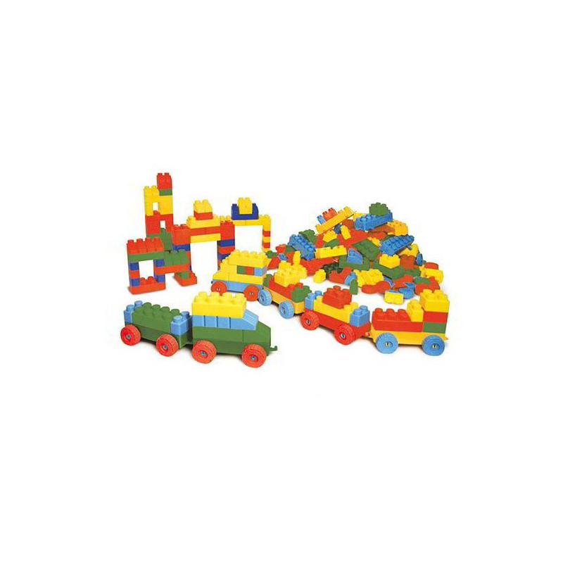 Maxi costruzioni in plastica morbida (+18mesi) 105pz