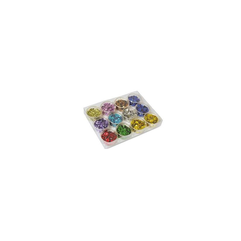 Paillettes  metallizzate  assortite
